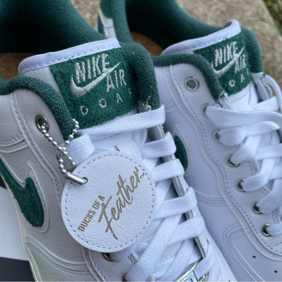 Size 12.5m (14w) Nike Air Force 1 07' Premium University Of Oregon Ducks PE New - Picture 6 of 9